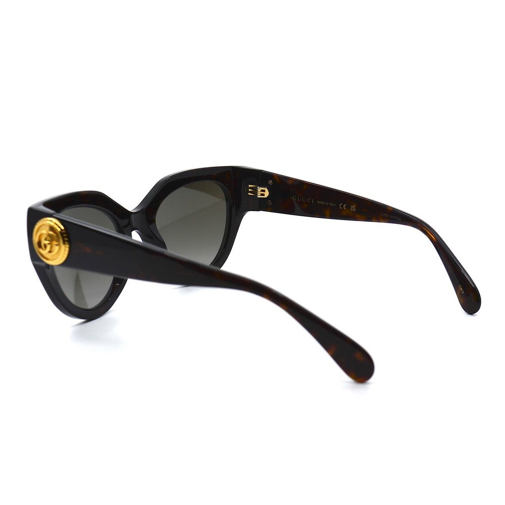 Gucci GG1408S 003 Havana Brown Cat Eye Sunglasses NWT - Picture 7 of 15